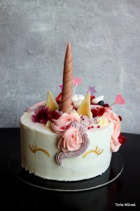 Torta Művek unikornis torta