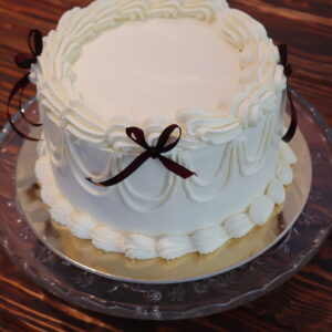 Vintage masnis torta kerek vagy szív alakú